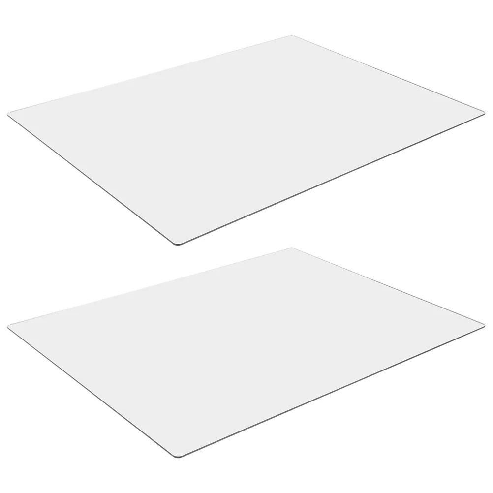 

2 Pcs Acrylic Mirror Lens Makeup Light Household Desktop Living Room Full Lemgth