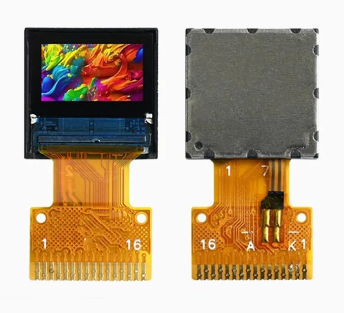 IPS 0.42 inch 16PIN TFT LCD Color Screen ST7735 Drive IC 96*54 SPI Interface
