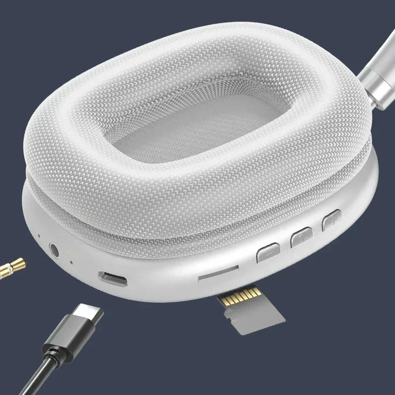 2024 핫 P9Pro Max 무선 블루투스 헤드셋, 마이크 포함, 노이즈 캔슬링 헤드셋, 스테레오 헤드셋, 스포츠 게임용 헤드셋