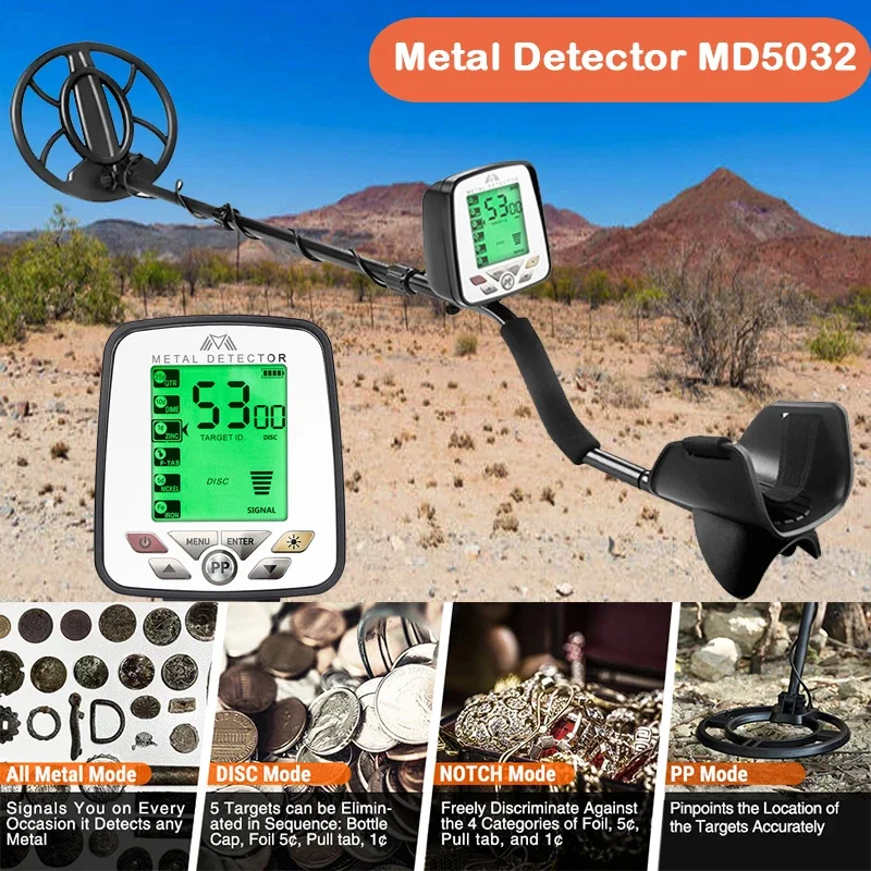 MD-5032 Metal Detector Waterproof Search Coil