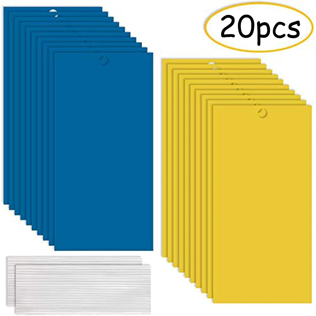 Multiple Flying Insect Catching Control Trappole Appiccicose Serra Yellow Plant Sticker Accessori Per La Casa Strumenti Bugs Sticky Board