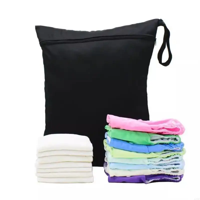 Splashproof 유모차 교수형 가방 대용량 기저귀 주최자 파우치 옷을위한 보관 가방 기저귀 가방 425F