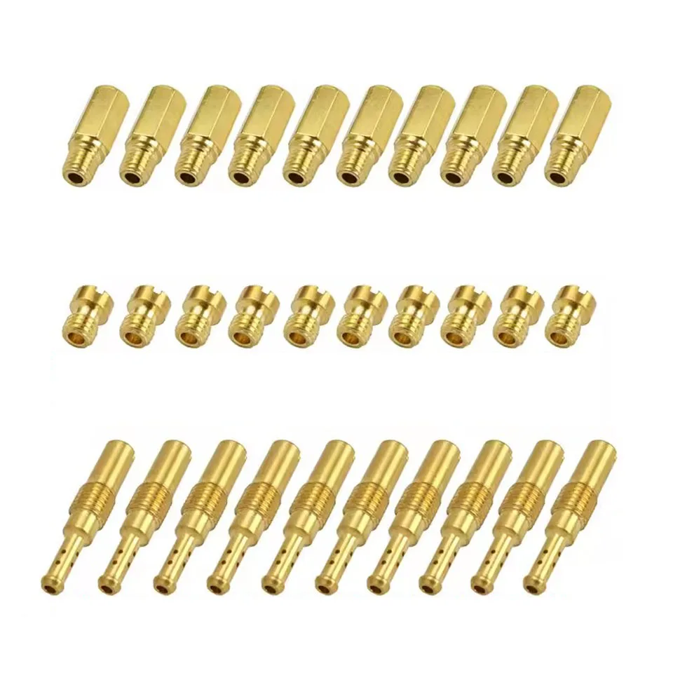 10/20 PCS Für NSR KSR PE PWK PWM Keihin OKO KOSO CVK Motorrad Vergaser Düse Hauptdüse und Langsam/pilot Jet Set Ersatz – Detail 5