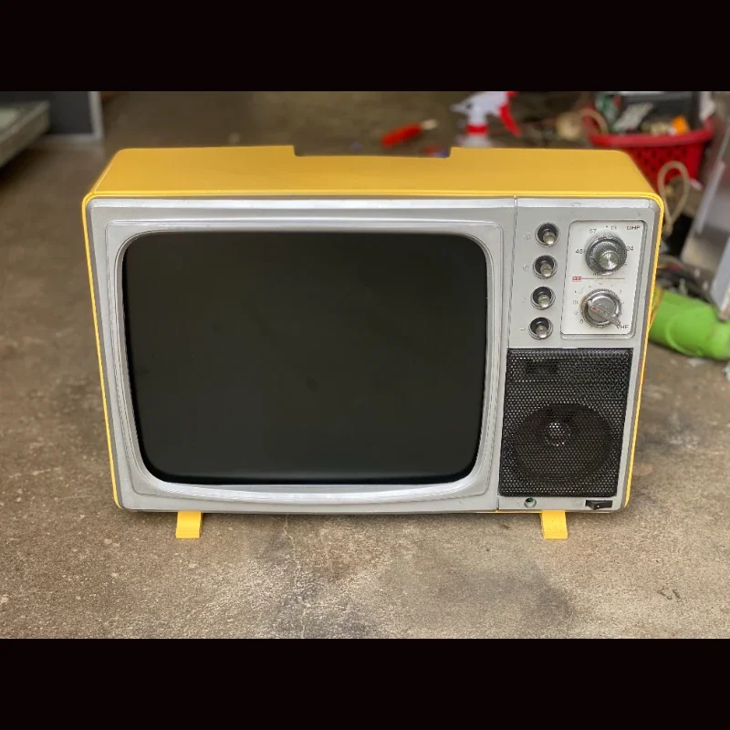 향수를 불러일으키는 레트로 올드 TV 세트, wa080,s LCD 광고 기계, 흑백 색상 이중 목적 모델 재생 향수를 불러일으키는 레트로 올드 TV 세트, wa080,s LCD 광고 기계, 흑백 색상 이중 목적 모델 재생