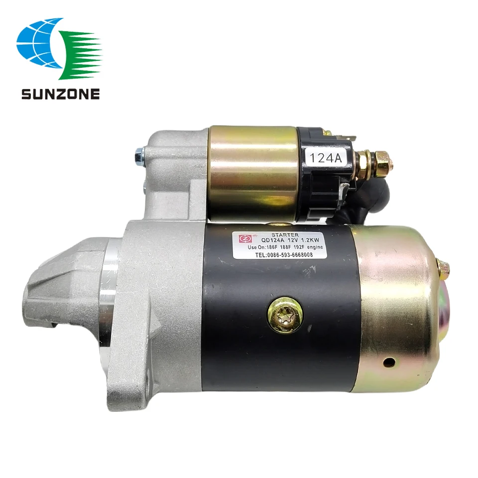 QD124A12V12KWStarterMotorDieselGeneratorAccessoriesElectric
