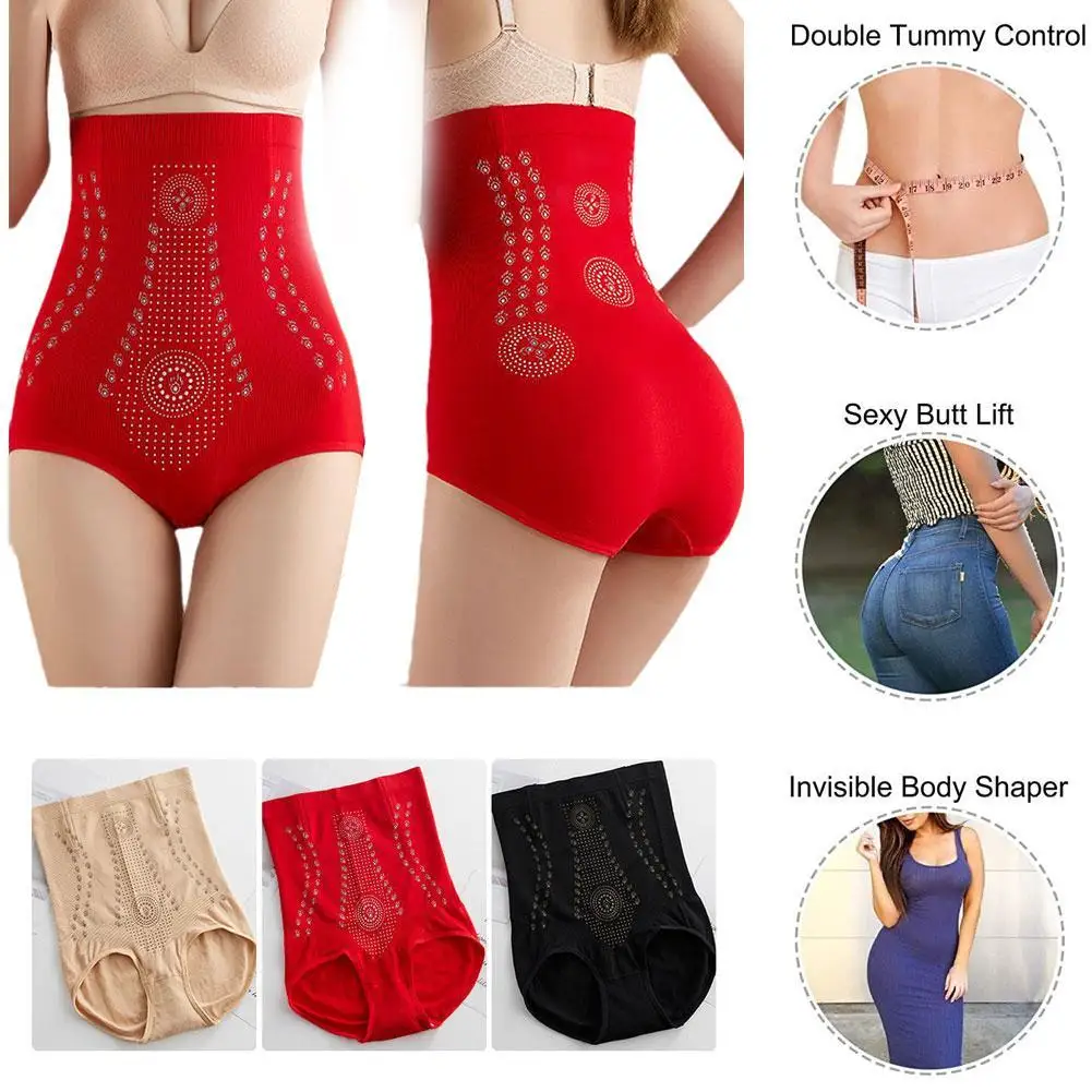 Petite Waist Trainer 2 Piece Far Infrared Negative Oxygen Bodysuit  Valentine Gift Honeycomb Body Corset Underwear