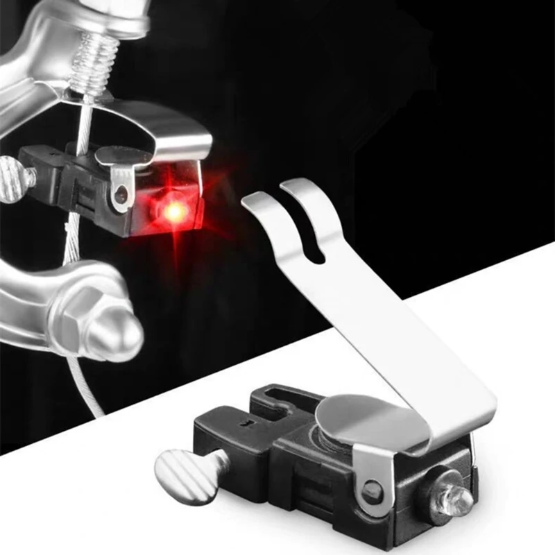 MiniBrakeBikeLightMountTailRearCyclingLEDLightHighBrightness