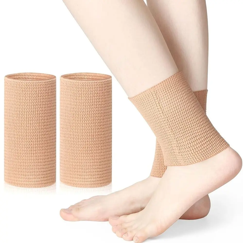 Compression Socks Ankle Gel Sleeves Padded Skate Socks Ankle Pads Compression Sleeve for Figure Skating Riding Ski Protection Durable