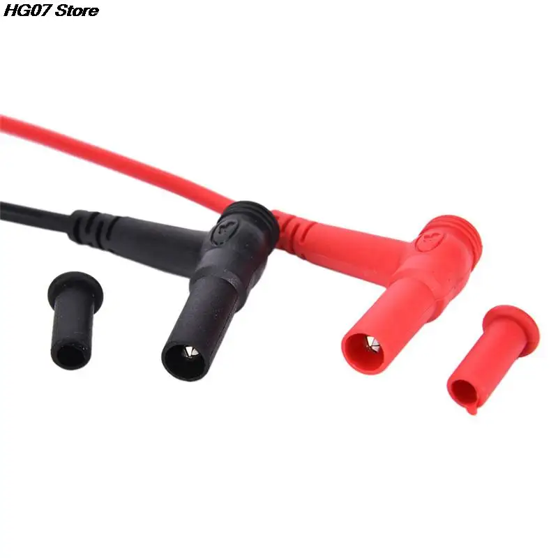 Multimeter Probes 2Pcs/Set Needle Silicone Wire Gold-Plate Tip Probe Test Leads for Digital Multimeter