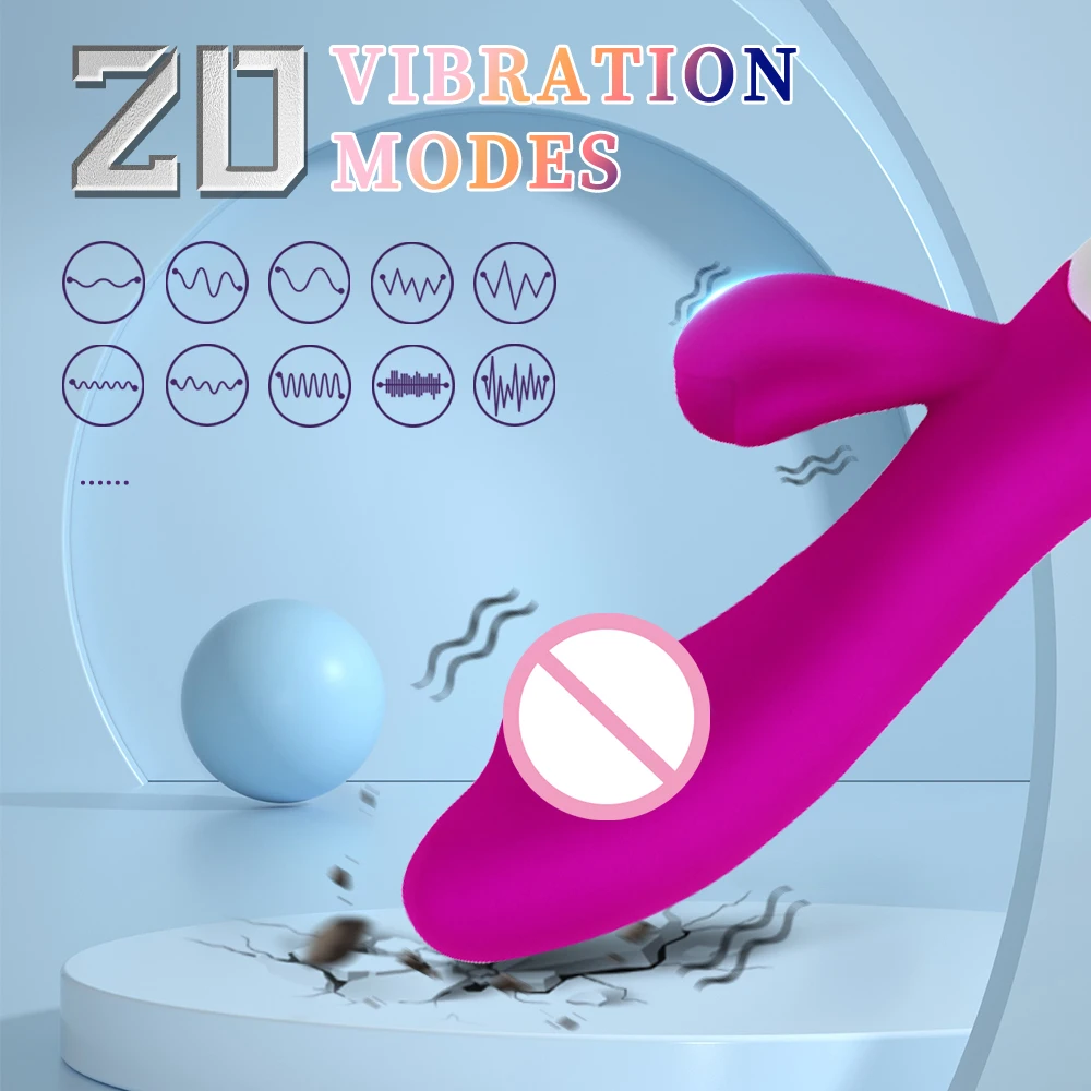 Realistischer Rabbit Vibrator Mit G-punkt Und Klitoris Stimulation_voghion.com
