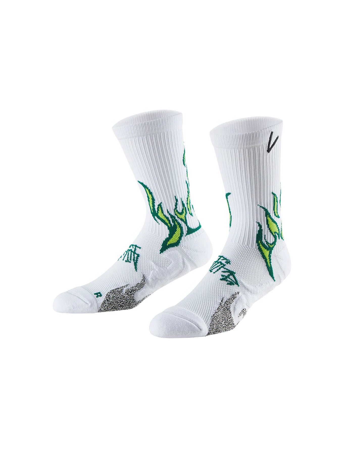 Fire Pattern Running Socks 12
