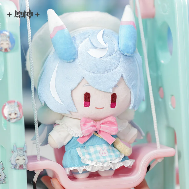 Genshin Impact Wriothesley Sigewinne Mini cartoon doll [Official product] Cute doll with clothes on boys girls Gifts Christmas