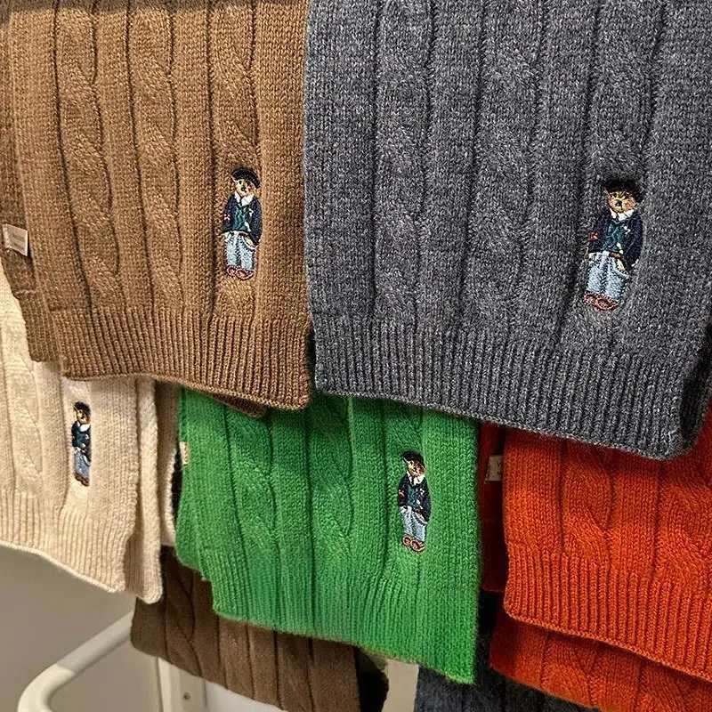 High Quality Winter Classic Australian Merino Wool 100% Women Scarf Vintage Embroidered Couple Warmth Outdoor Men Scarves