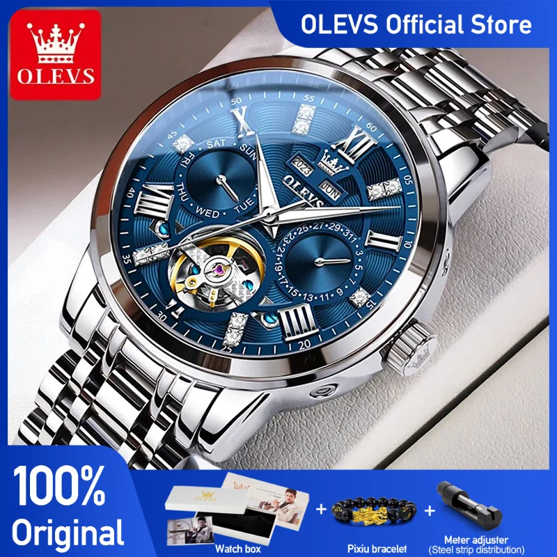 OLEVS　腕時計 Amazon.com: OLEVS Watches for Men Luxury Business Dress
