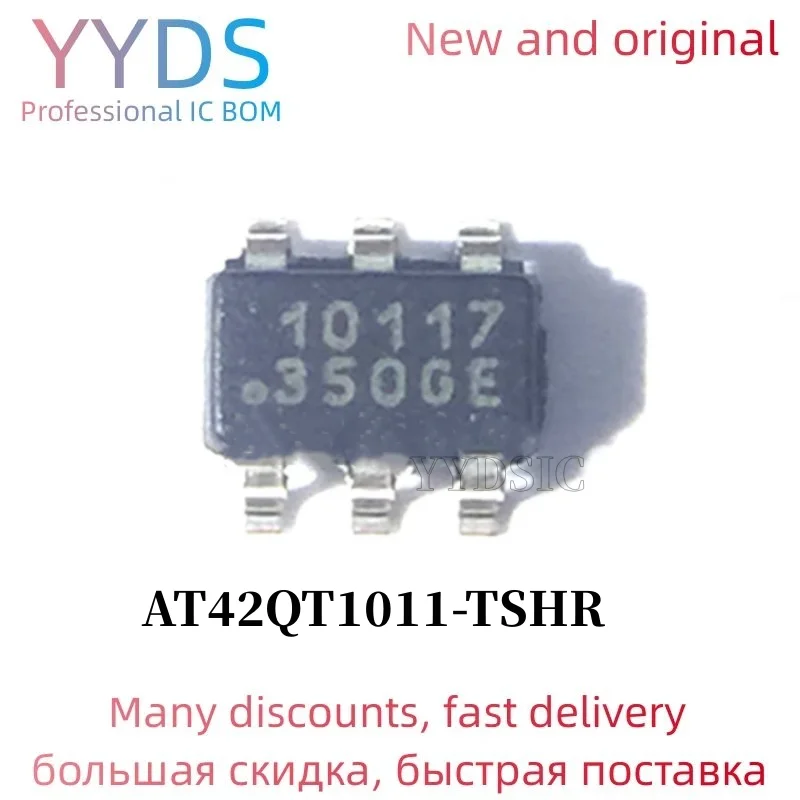 5 Pezzi AT42QT1011-TSHR - Circuito Integrato SOT23-6 Per Sensori Touch - Foto 5