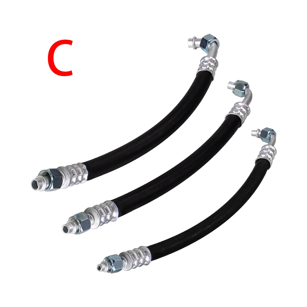 #6 #8 #10 R12 R134a Thick-wall A/C Gas Hose Assembly Straight/90 Degree Beadlock Fitting Female Nut O-ring AC Pipe(Sold by feet) hose connectors