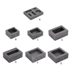 Ingot Mould Crucible Mould for Casting Gold Silver Metal Aluminum Brass Melting Refining