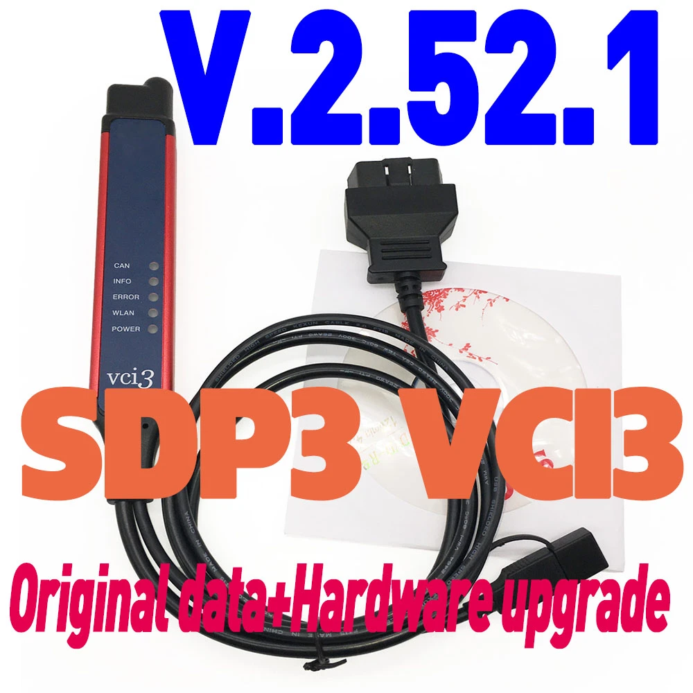 best car inspection equipment 2022 Newest Latest V2.52.1 for Scania VCI-3 VCI3 SDP3 Wifi Scanner Wireless Diagnostic Tool  For Scania Truck cheap car inspection equipment