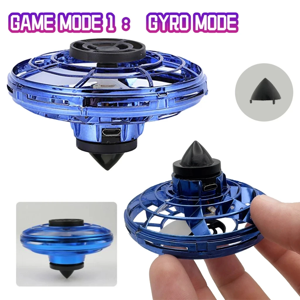 Mini Drone Hélicoptère LED Gyroscopique Vol Stationnaire Enfant