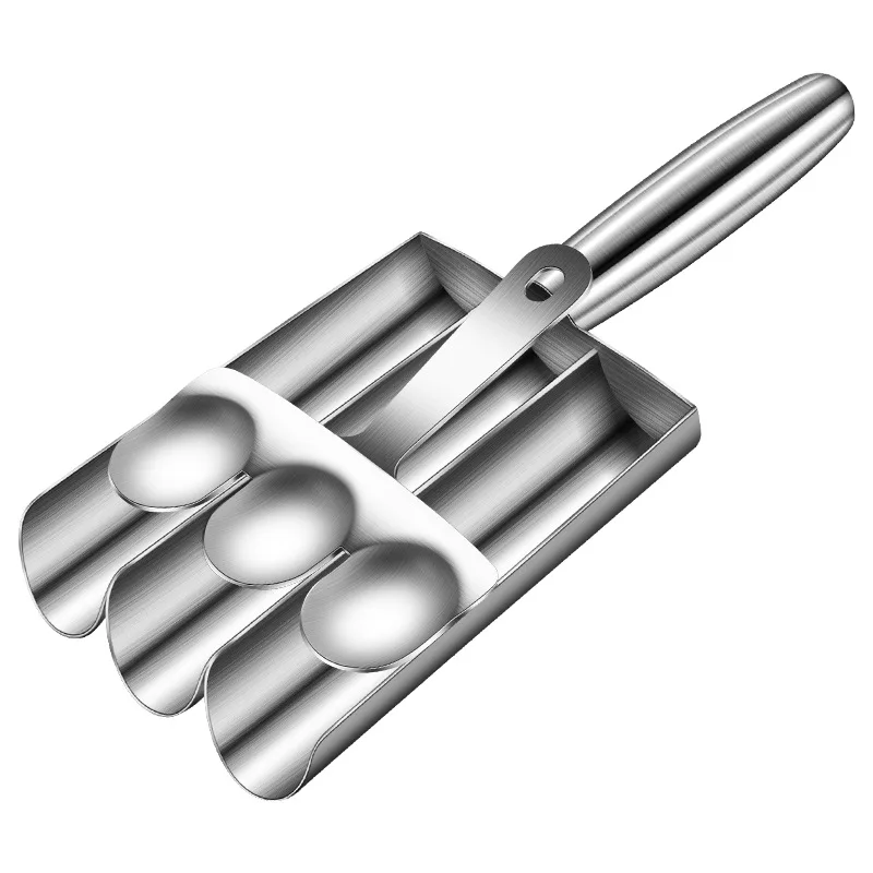 304 Stainless Steel Meatball Scoop, Fish Ball Making Mold, Non-Stick Meatball Maker Set, DIY Kitchen Cooking Tools