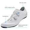 WILDTO Cycling Shoes Mens Road Bike Shoes Flat Speed New Hardness9 Glass Fiber Professional Cycling Sneakers SPD Cleats Footwear 2