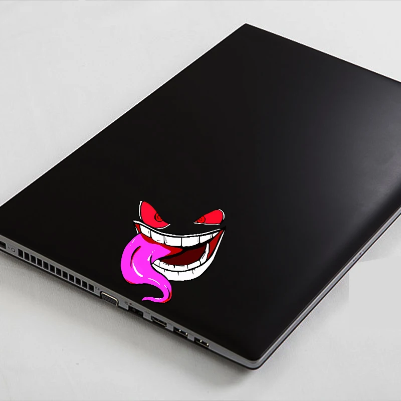 Waterproof Reflective Devil Stickers for Vehicles - Fun and Humorous Design
