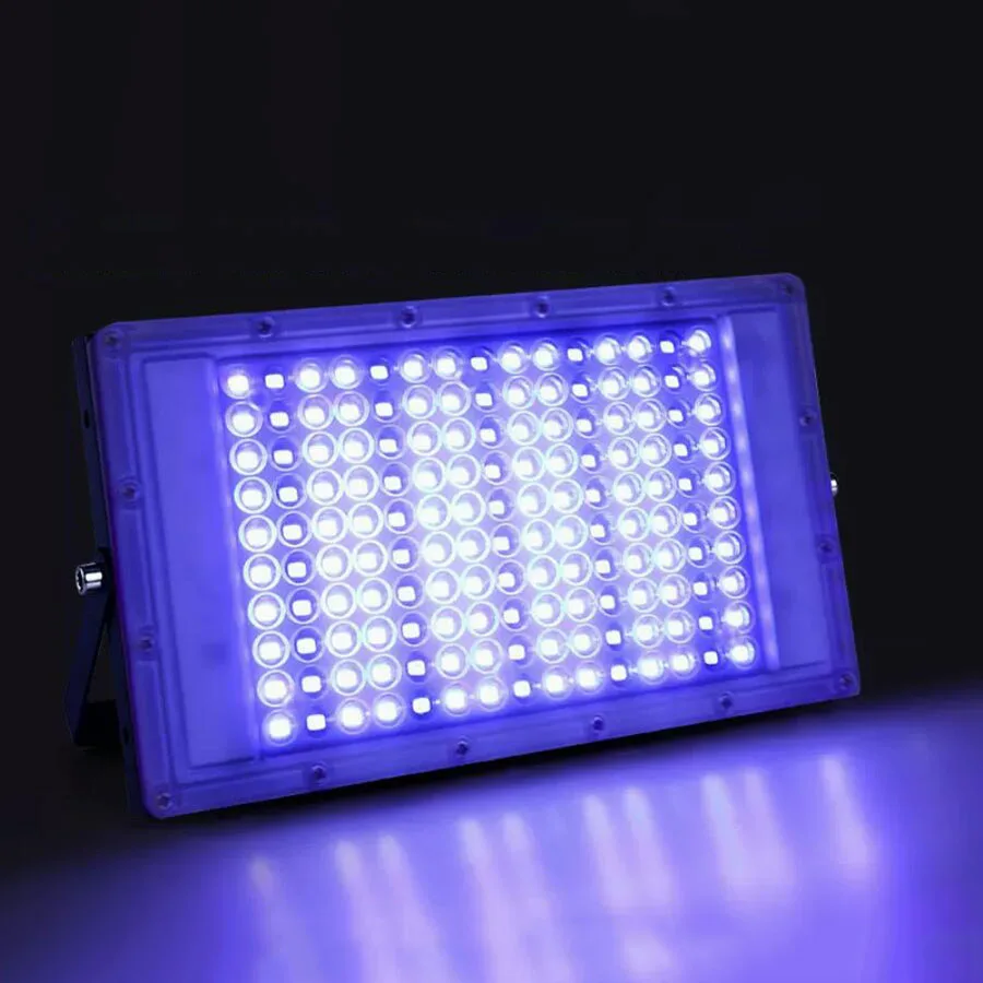 300W UV Black Light UV curing lamp 395nm fluorescent detection lamp