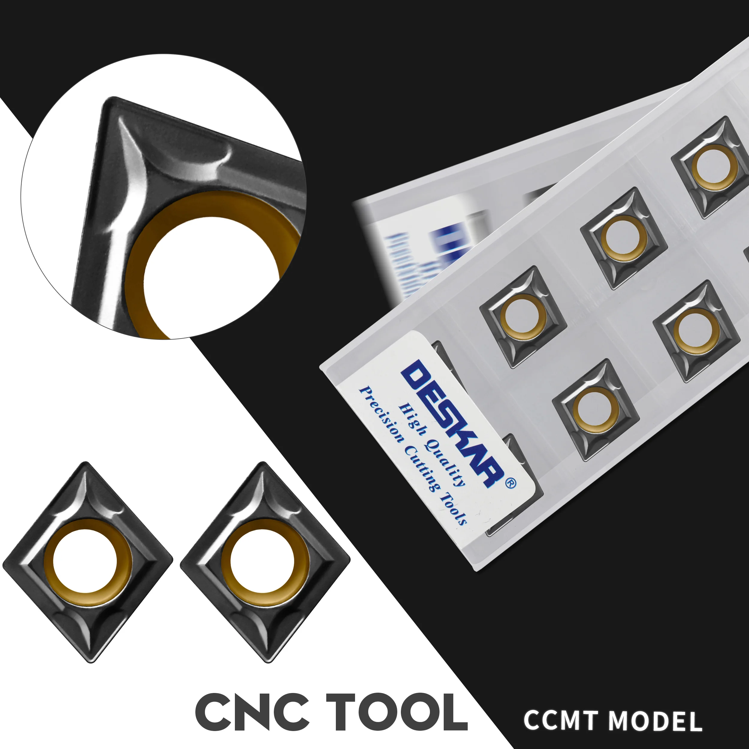 

CCMT09T304 CCMT09T308 LF9218 PVD+CVD coating high quality processing tool CNC lathe tool turning blade hard metal cutting insert