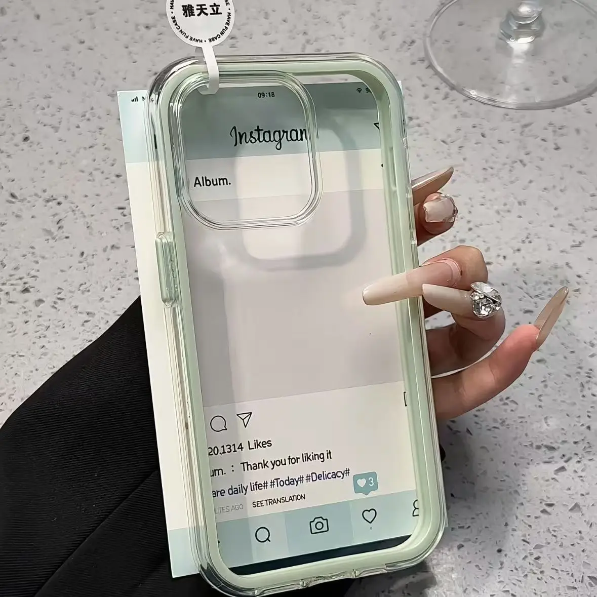 Luxury Candy Color Frame Phone Case - Premium Design Protective Cover