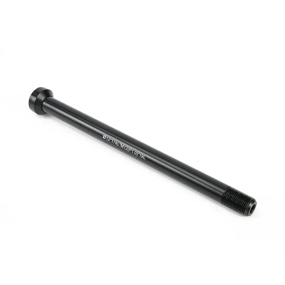 Axe Traversant Alliage Aluminium 124/168/174 Mm - Compatible VTT Vélo Route M12x1.0