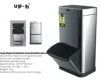 40L+40L Wholesale Large Capacity Automatic Intelligent Classification Stainless Steel Trash Cans Trash Can Compactor 3