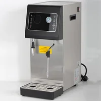 Commercial Stainless Steel Milk Bubble Steamer Coffee Frother Automatic Electric Milk Foaming Machine 2
