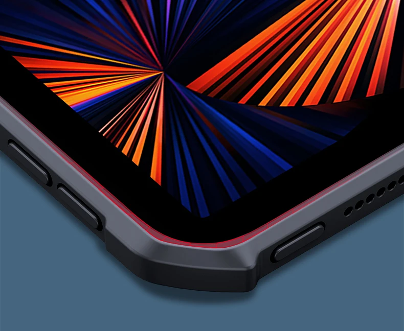ipad pro 12.9 2022, luz transparente proteção