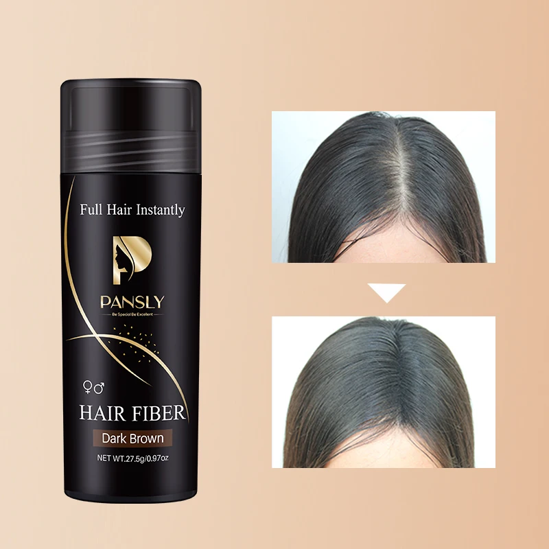 2 Colors Hair Fibers Keratin 27.5g Hair Building Fibers Thickening Spray Loss Products Instant Regrowth Powders