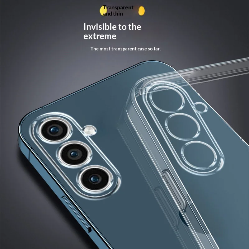 Flexible Durable Clear TPU Shockproof Phone Cases - Soft Transparent Protective Shield