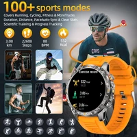 LIGE New Military Smart Watch Men 1000mAh Super Capacity Battery Outdoor Sport Bracelet Heart Rate Monitor Waterproof Smartwatch - Image 2