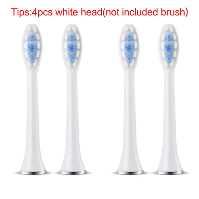 4pcs White Head