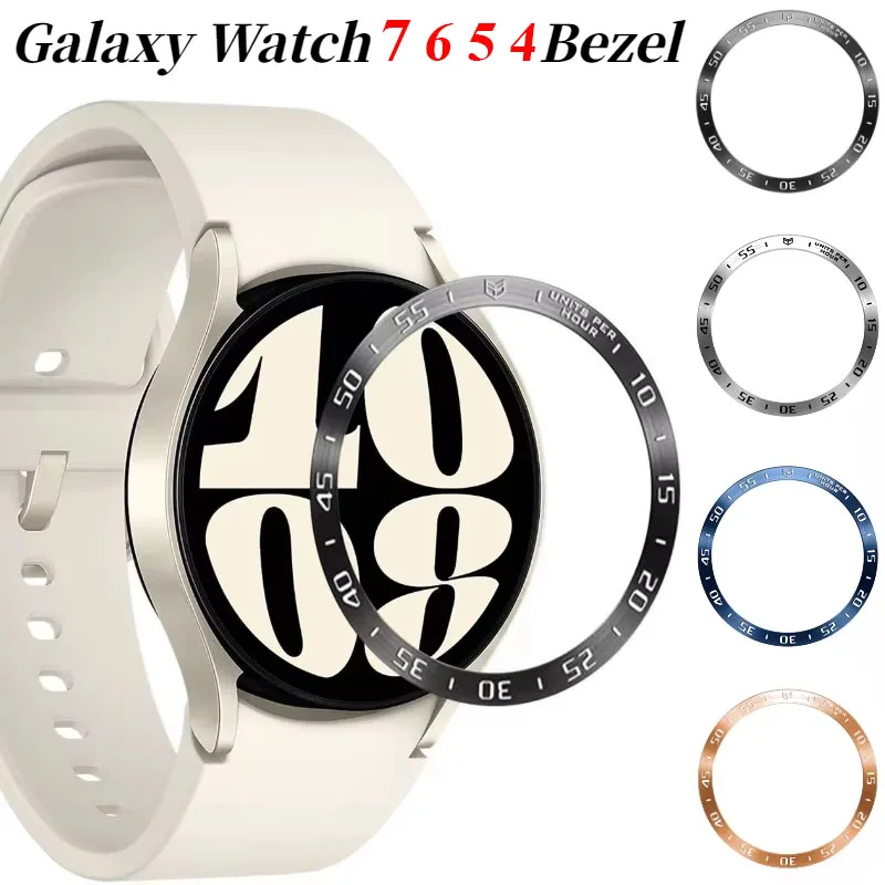Sleek Metal Time/Speed Scale Bezel Frame Protective Ring