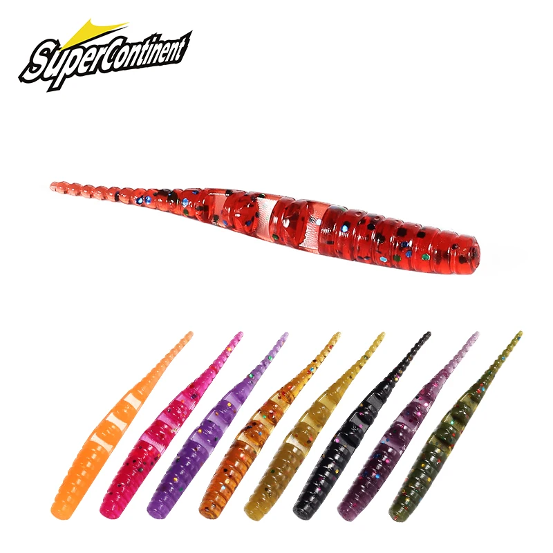 Supercontinent Polaris 3cm/50pcs - leurres souples économiques pour pêche aux carnassiers et prédateurs