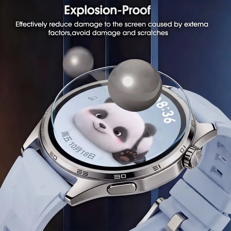 화웨이 워치 GT 6 5 Pro 4 46MM 41MM용 강화유리 필름 스크린 보호필름, 화웨이 워치 GT6 GT5 Pro GT4 유리 보호