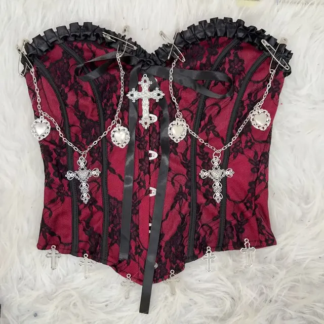 Metal Chain Corset Top 1