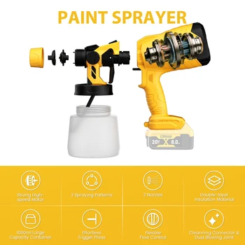 Cordless Electric Spray Gun 2