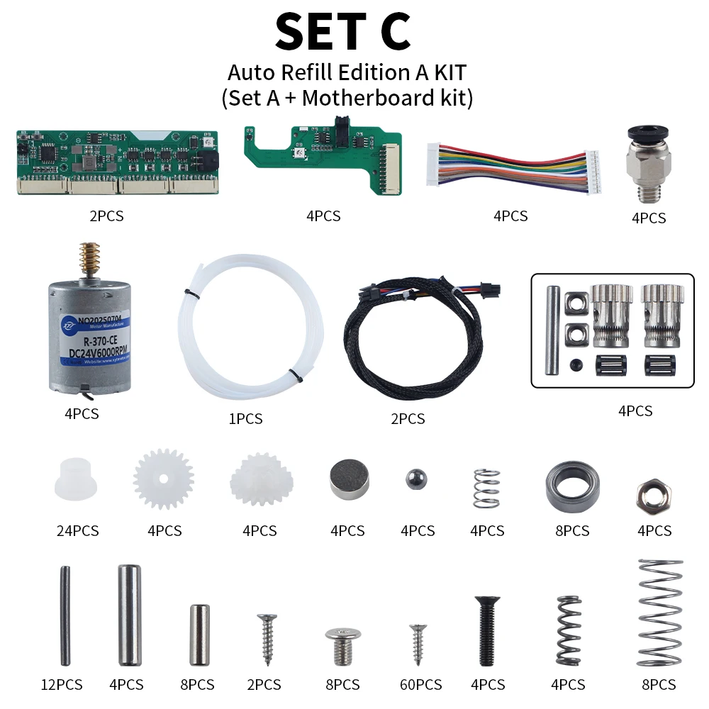 BMCU 370C DIY AMS lite互換 A1/A1mini BMCU 370C DIY AMS lite互換 A1/A1mini BLV bmcu 370 オープン