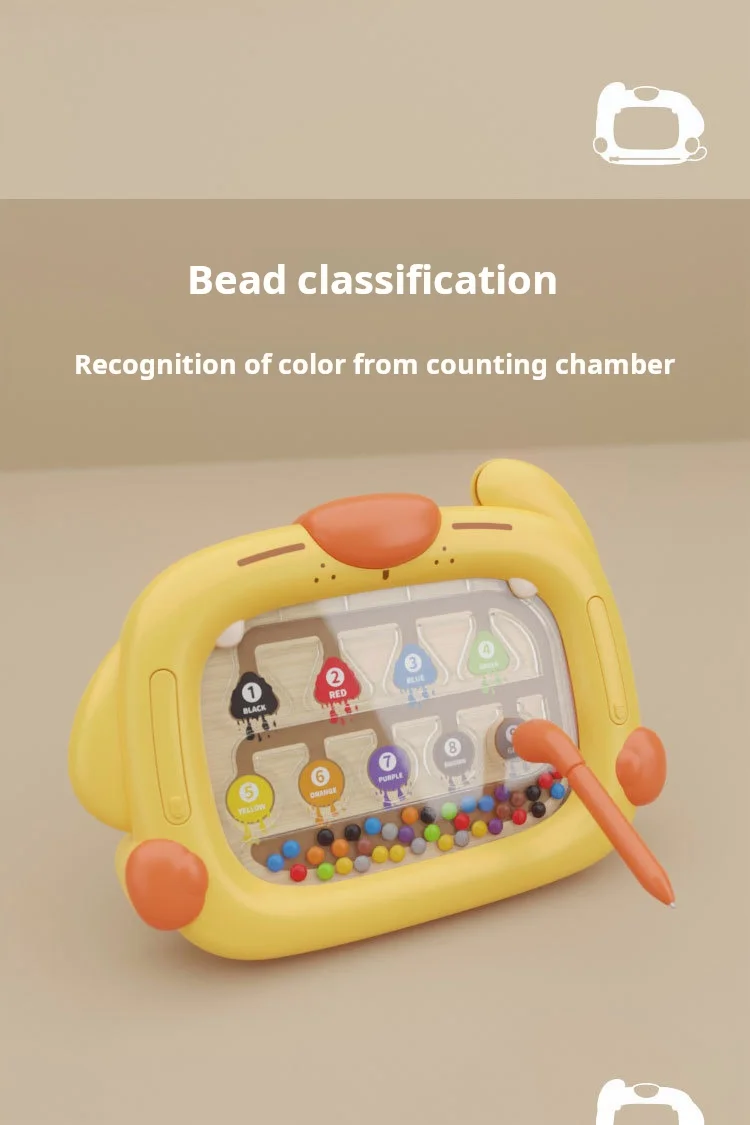 2 In 1 Children'S Drawing Board Magnetic Pen Maze Early Education Puzzle Learning Fun Children'S Toy Writing Board