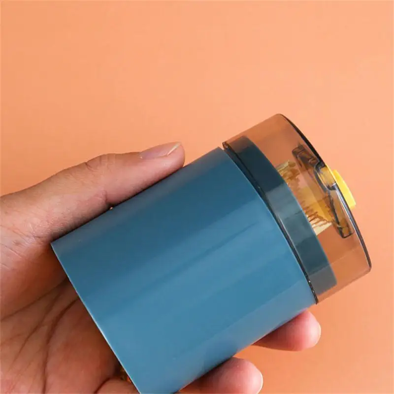 Pop-up Automatic Toothpick Dispenser Portable Plastic Toothpick Holder Container Creative Press Toothpick Storage Box Organizer