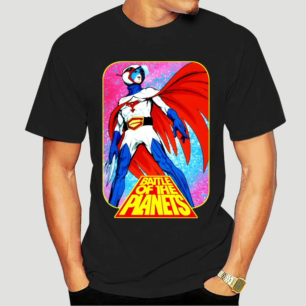 T-Shirt Da Uomo Battaglia Dei Pianeti Maglietta Gatchaman Maglietta Da Donna 5682X