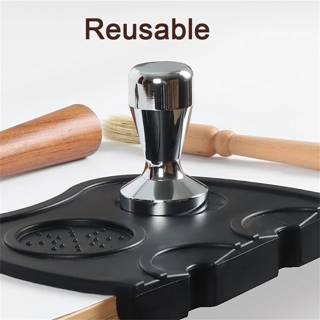 Stainless Steel Coffee Powder Tamper Solid Press Tool Manual Mixing  Detachable Presser Bar Kitchenware Gadgets Gifts 49mm - AliExpress