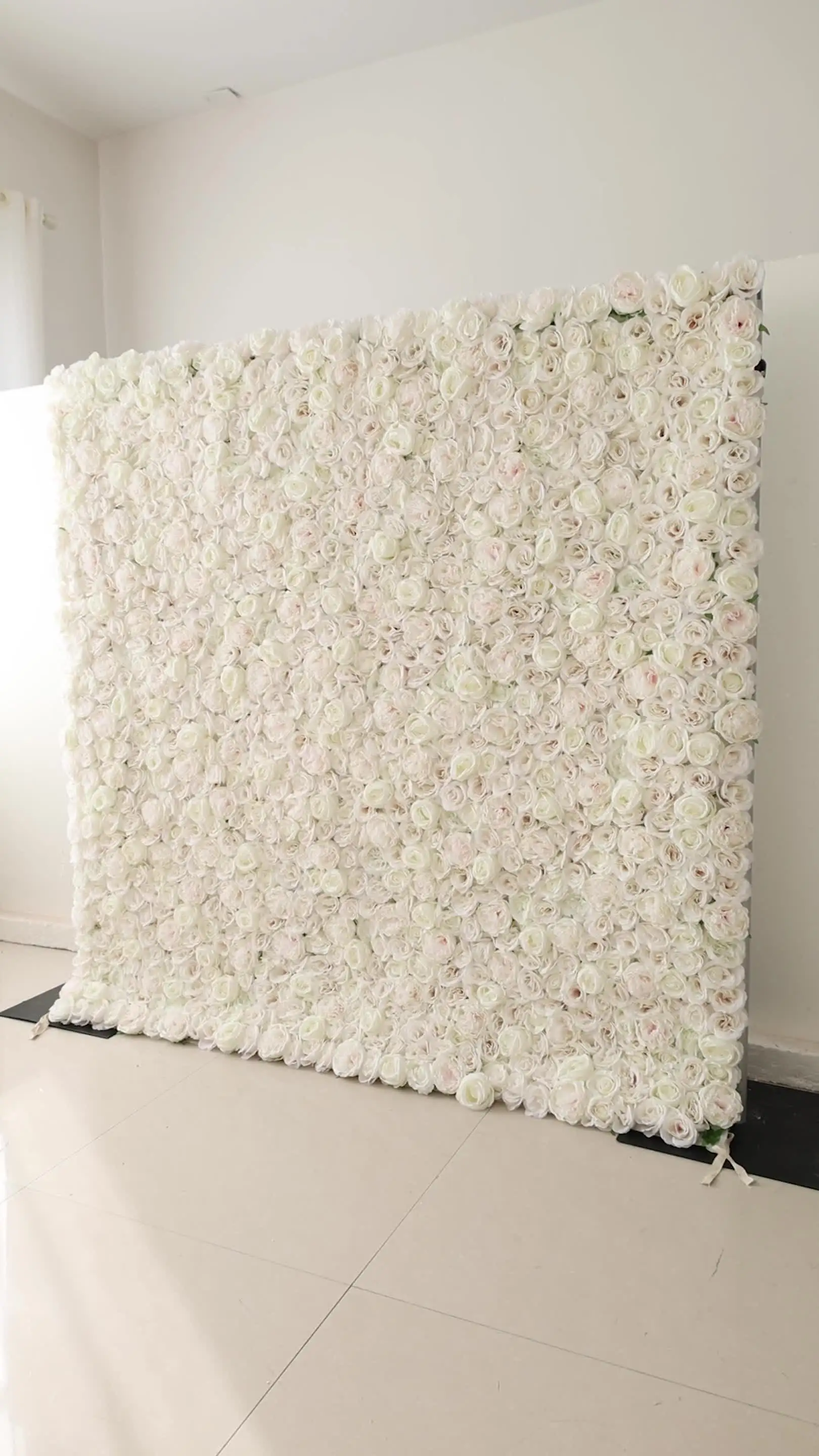 YuLiFlower пользовательская ткань цветок стена Свадьба Искусственный шелк розы