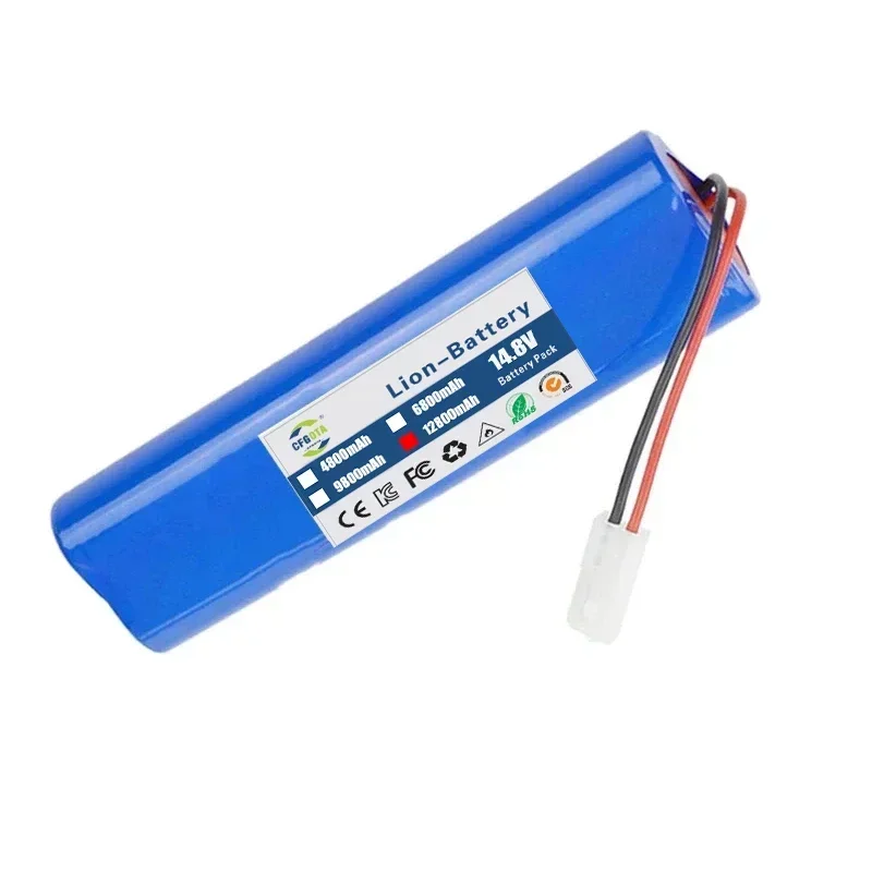 14.8V 12800mAh Battery Pack for Qihoo .360 S6 .Robotic Vacuum Cleaner Spare Parts Accessories Replacement Batteries. 6
