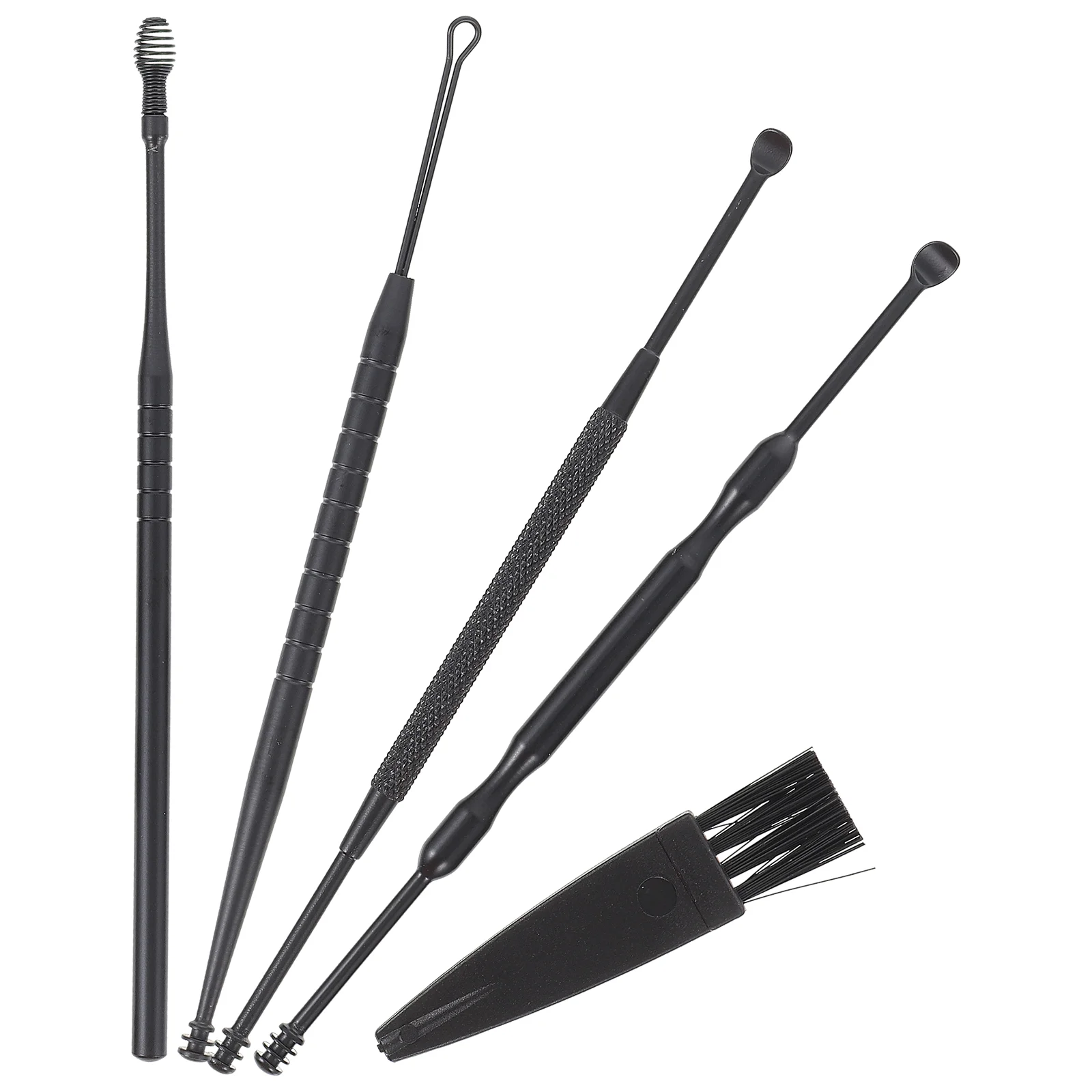 Ear Cleaner Double-head Earwax Scoops Removal Tools Portable Picks Cleaning Kit 6